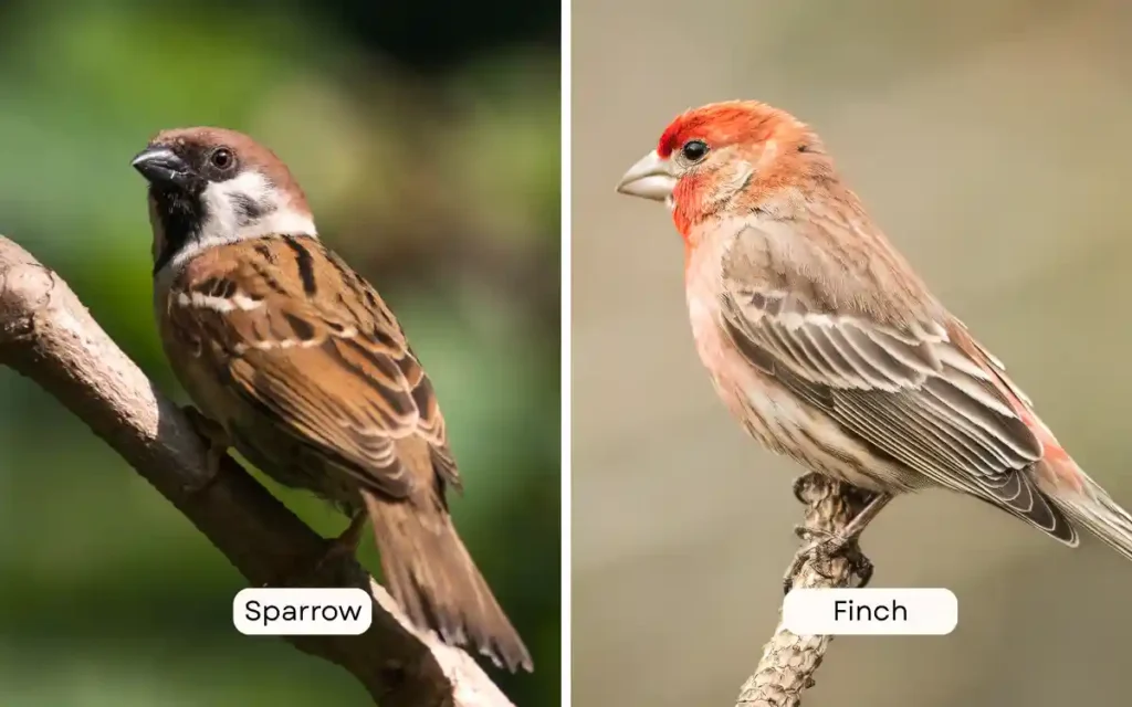 Sparrow vs Finch